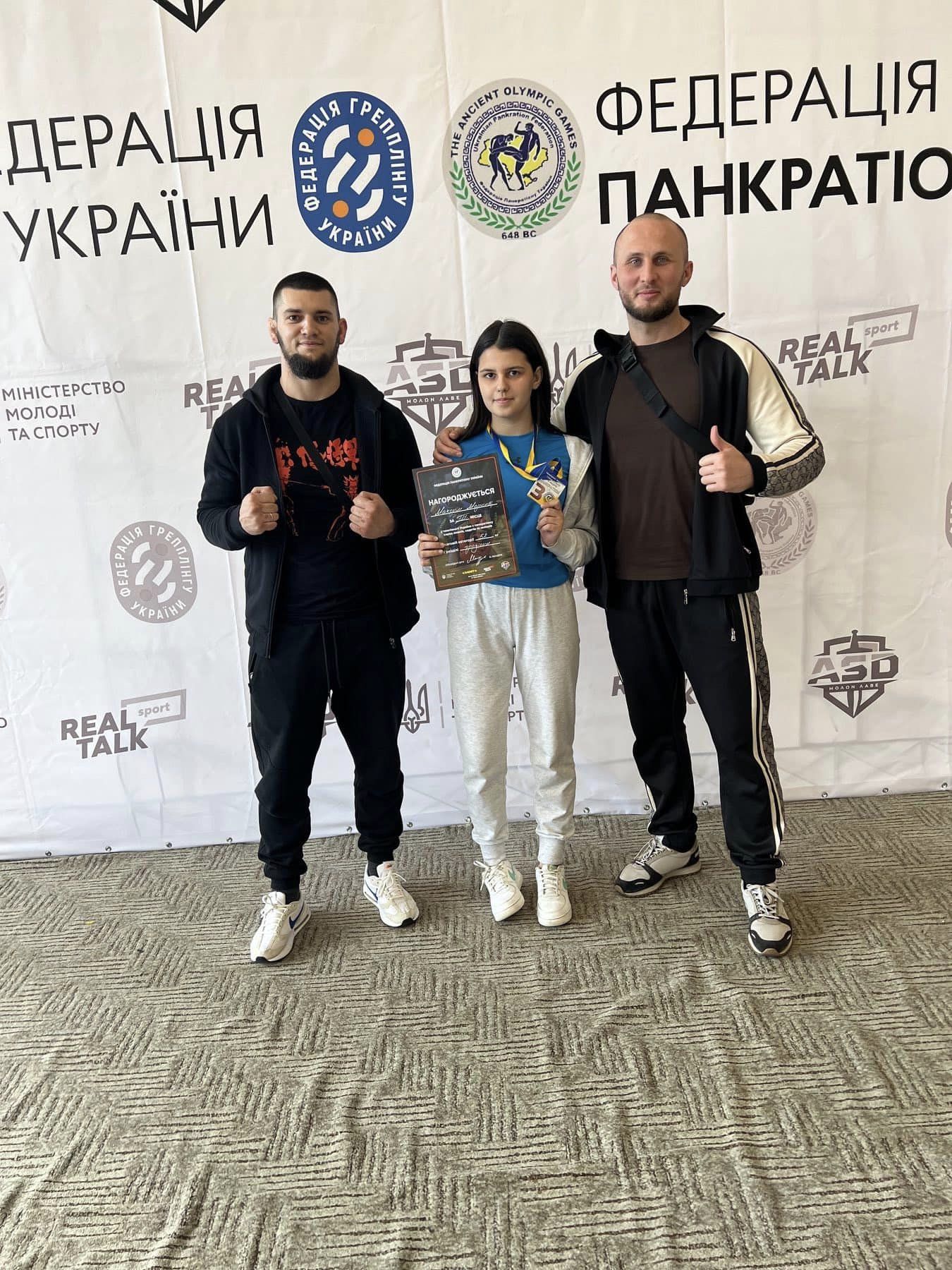 Юна борчиня здобула призове місце на змаганнях з давньогрецького бойового мистецтва - панкратіону